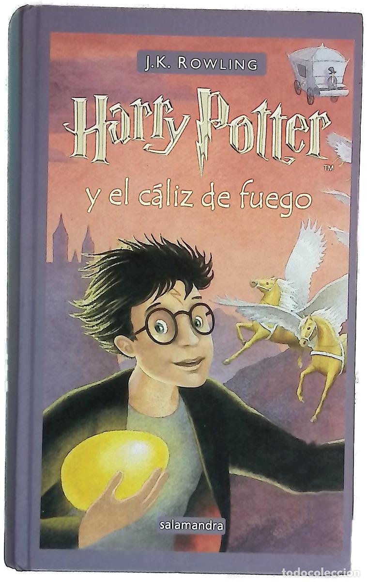 Livres: Harry Potter y el c&aacute;liz de fuego