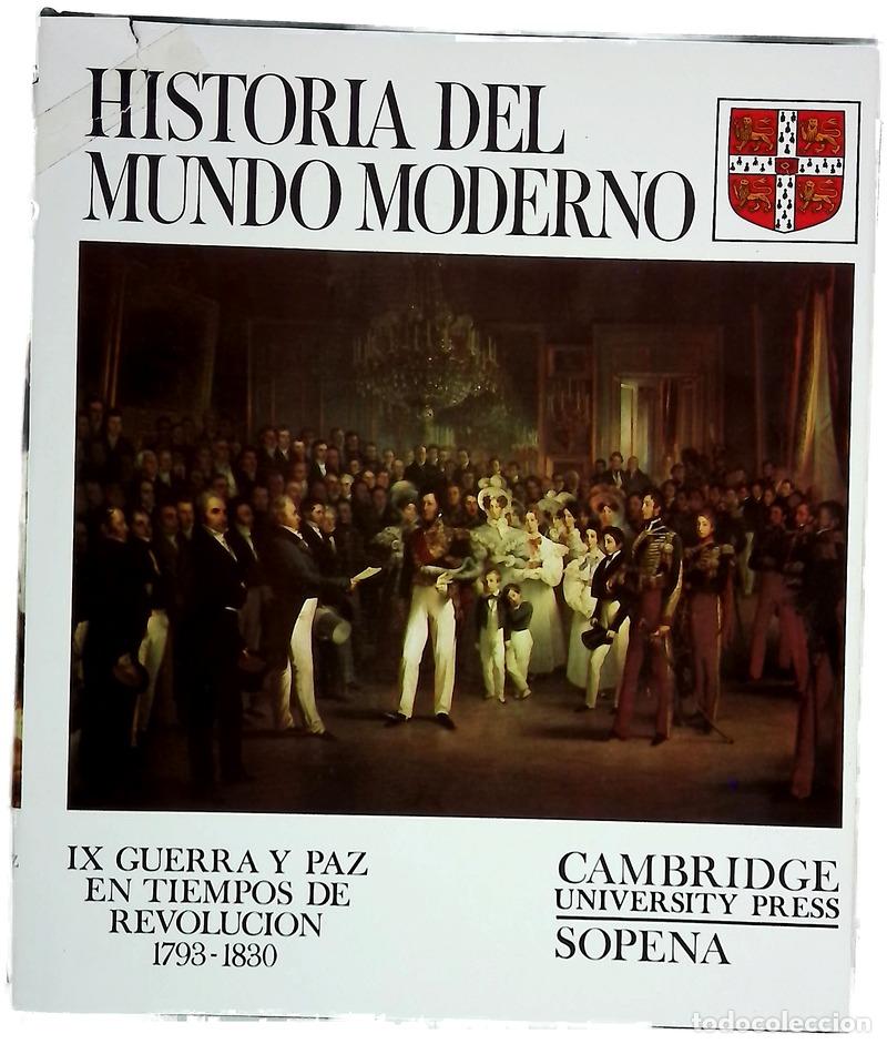 B&uuml;cher: IX Guerra y paz en tiempos de revoluci&oacute;n 1793-1830