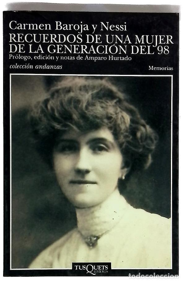 Libri di seconda mano: Recuerdos de una mujer de la generaci&oacute;n del 98