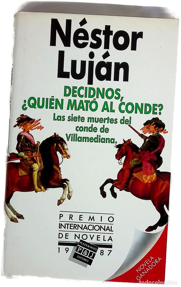books: Decidnos, &iquest;qui&eacute;n mat&oacute; al conde? las siete muertes del conde de Villamediana