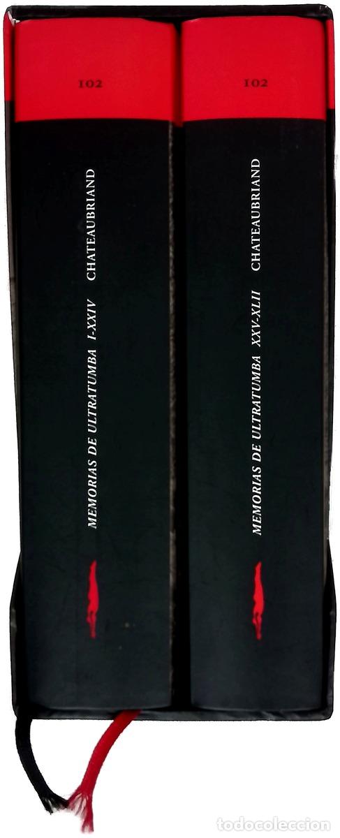 Libros: Memorias de ultratumba I-XXIV y XXV-XLII