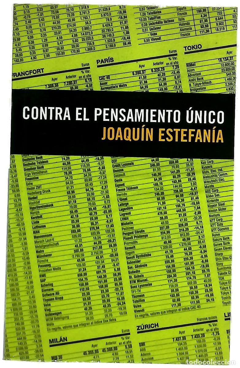 books: Contra el pensamiento &uacute;nico