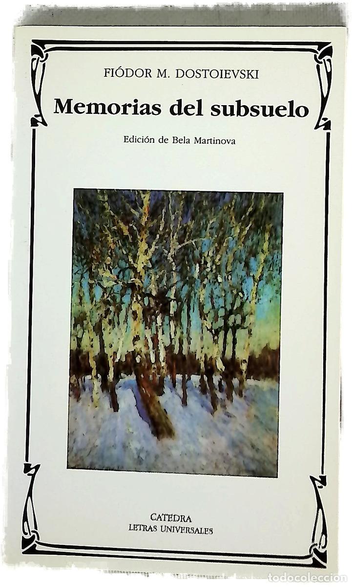 books: Memorias del subsuelo - Dostoievski, Fi&oacute;dor; Martinova, Bela