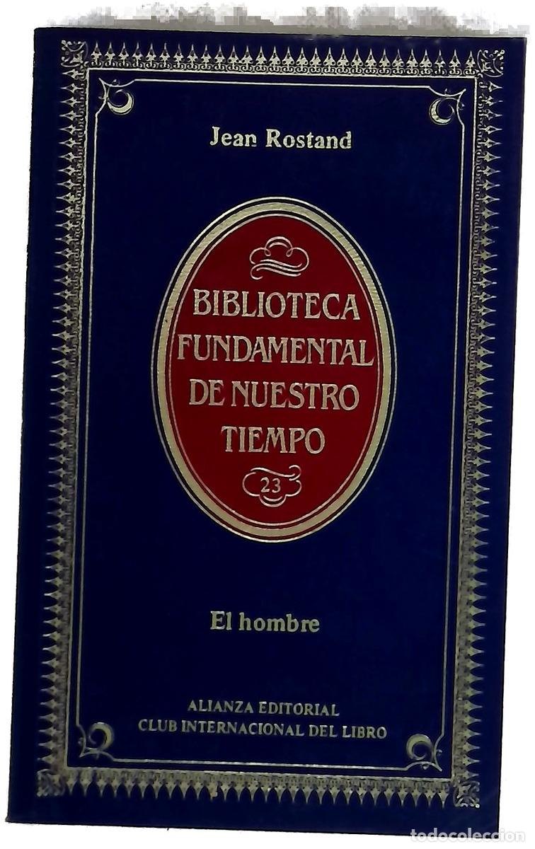 books: El hombre - Rostand, Jean