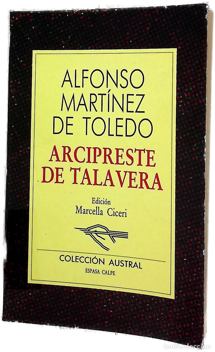 Livres: Arcipreste de Talavera - Mart&iacute;nez de Toledo, Alfonso; Ciceri, Marcella