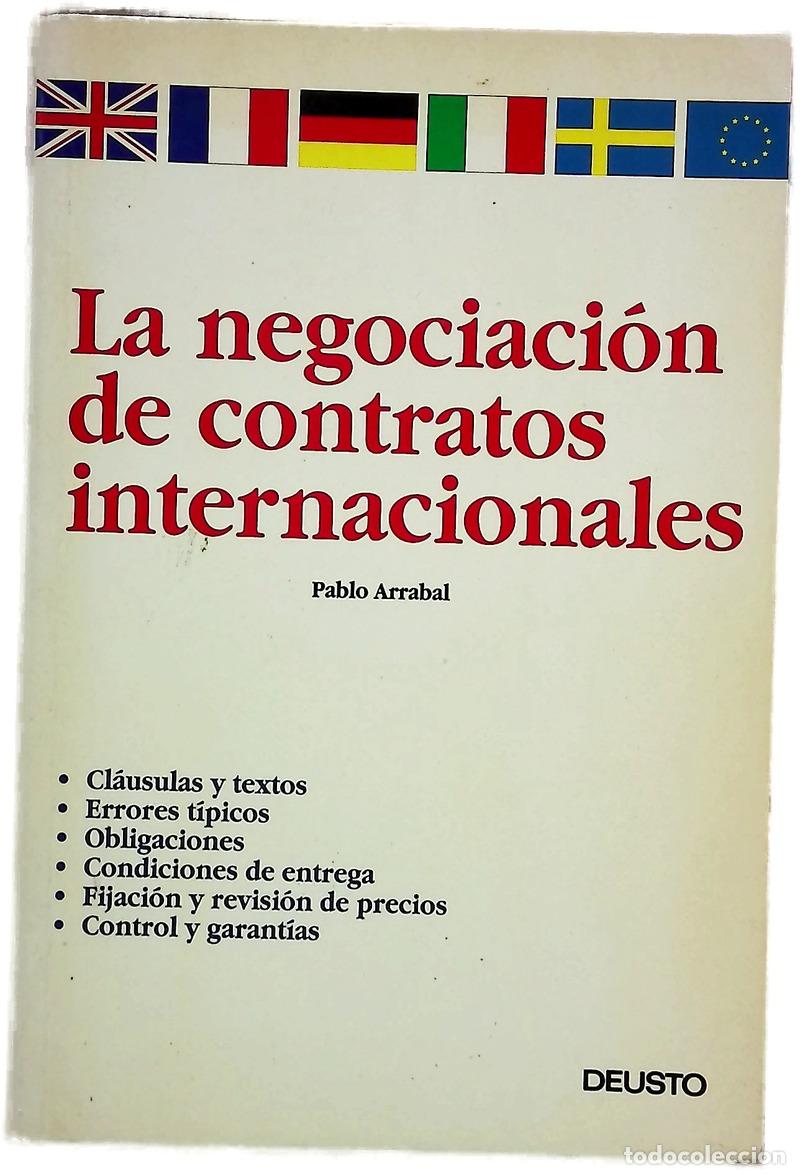 Livros em segunda m&atilde;o: Negociaci&oacute;n de contratos internacionales