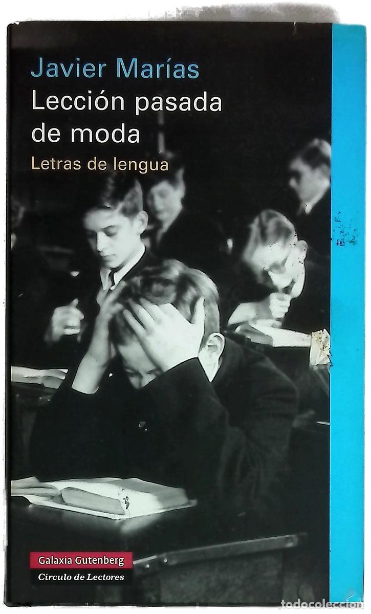 Livros em segunda m&atilde;o: Lecci&oacute;n pasada de moda : letras de lengua
