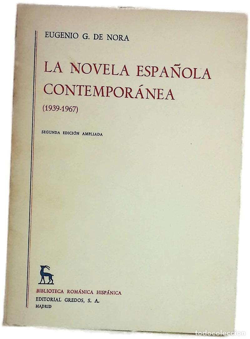 Libri di seconda mano: La novela espa&ntilde;ola contempor&aacute;nea (1939-1967)