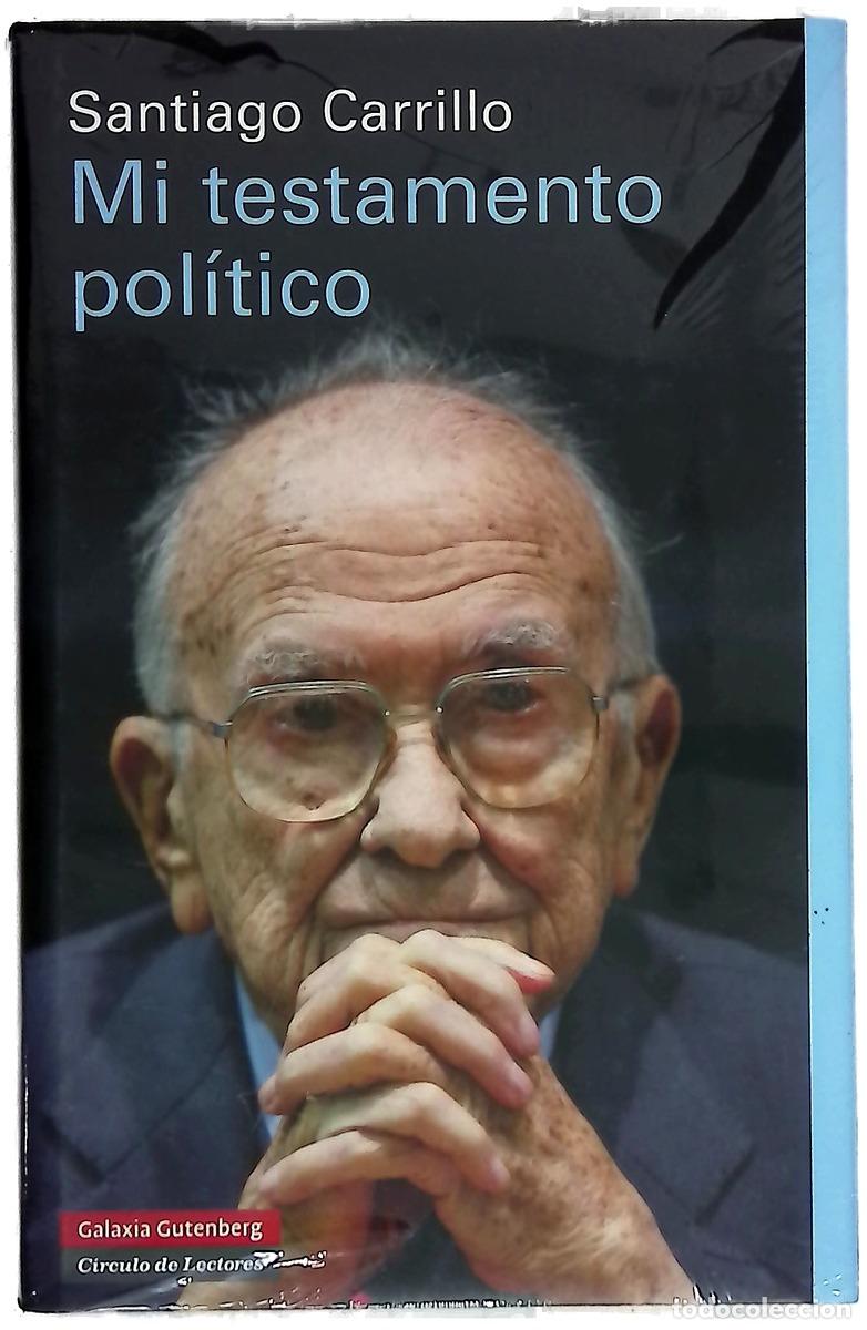 Livros em segunda m&atilde;o: Mi testamento pol&iacute;tico - Carrillo, Santiago