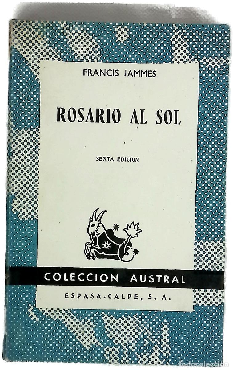 books: Rosario al sol - Jammes, Francis; Donato, Magda