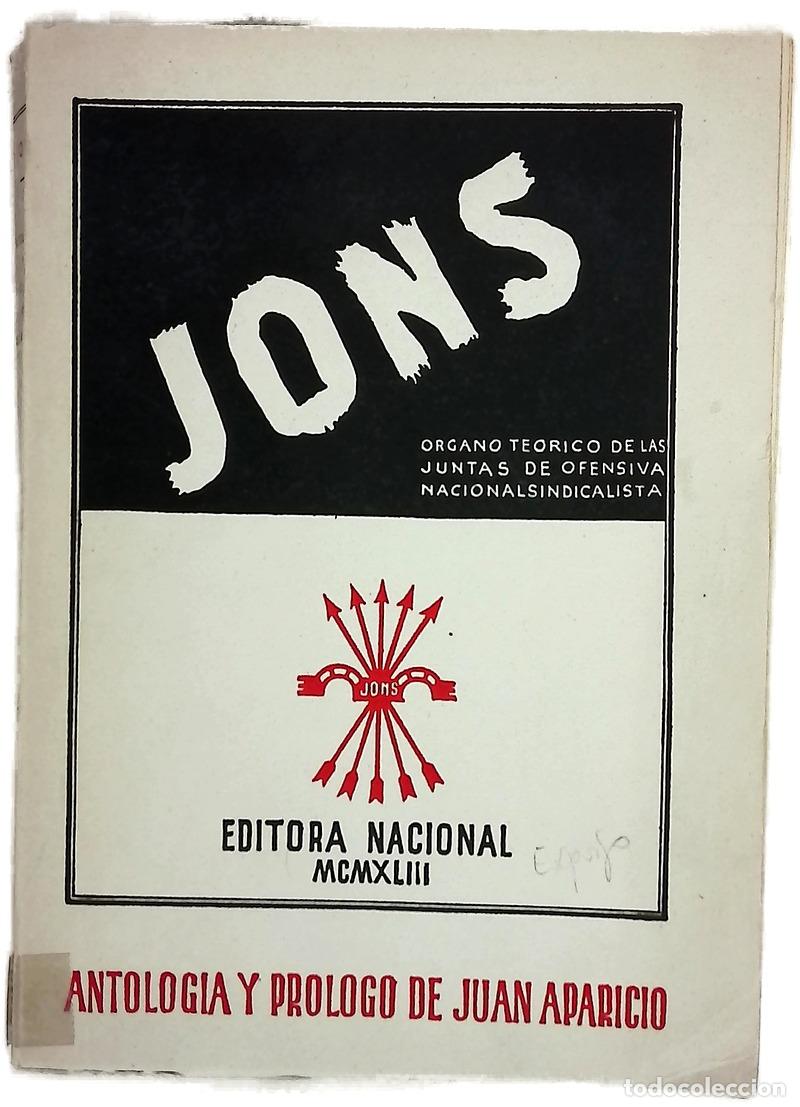 Libros: JONS &oacute;rgano te&oacute;rico de las Juntas de Ofensiva Nacional-Sindicalista