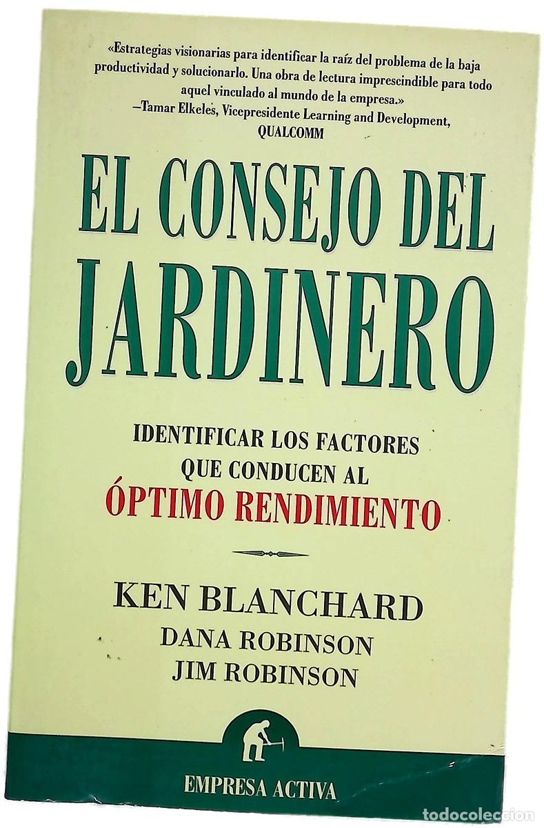 Libros: El consejo del jardinero identificar los factores que conducen al &oacute;ptimo rendimiento
