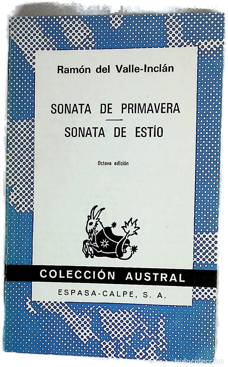Libros: Sonata de primavera Sonata de est&iacute;o : memorias del marqu&eacute;s de Bradom&iacute;n
