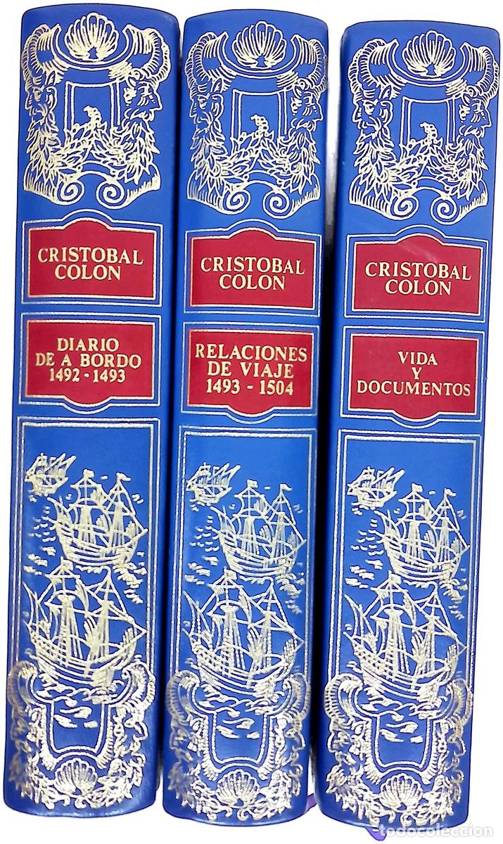 books: Crist&oacute;bal Colon (Diario de a bordo 1492-1493; Relaciones de viaje 1493-1504; Vida y Documentos) T...
