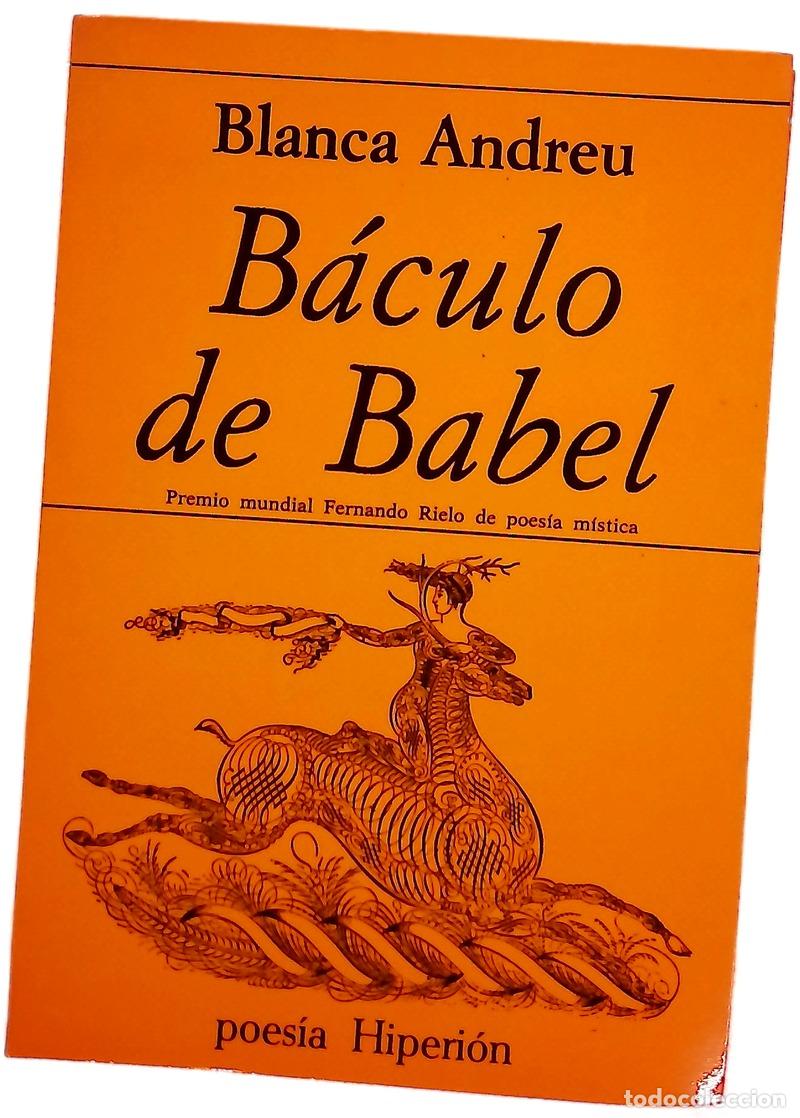 books: B&aacute;culo de Babel - Andreu, Blanca