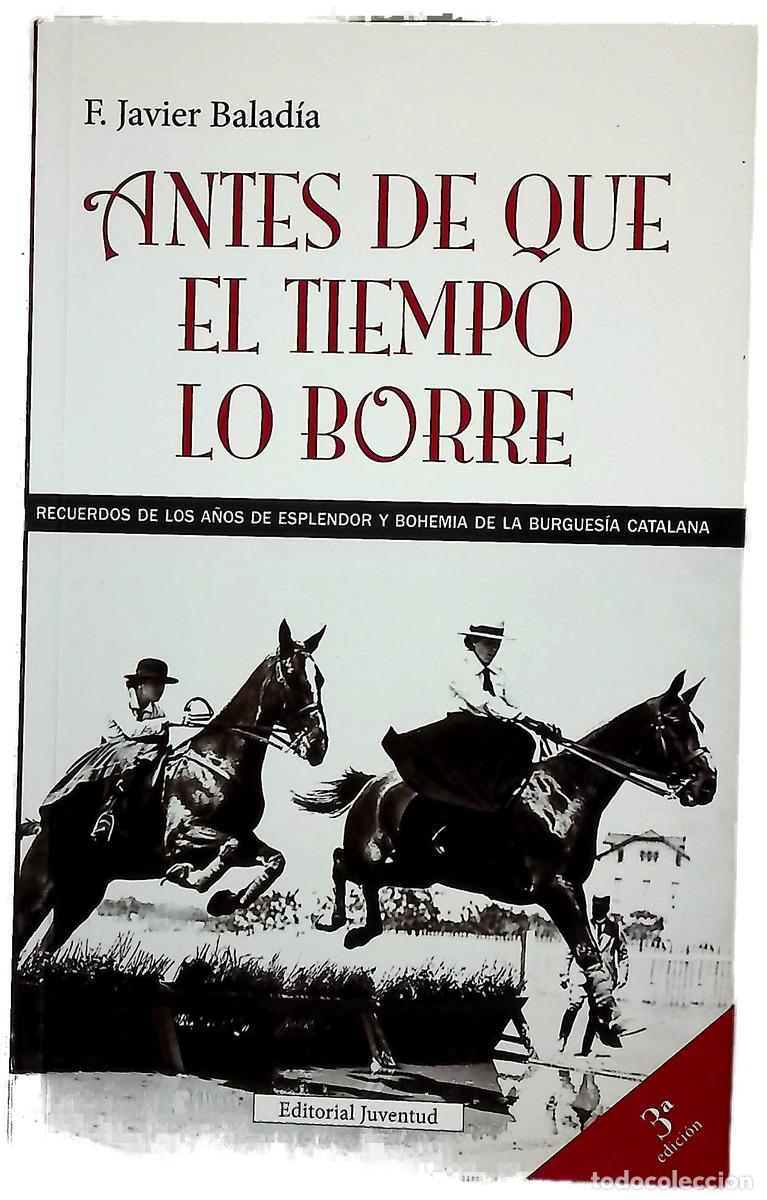 Libros: Antes de que el tiempo lo borre