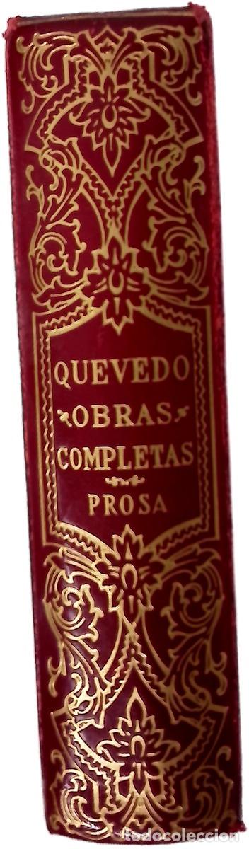 Libros: Obras completas - Quevedo, Francisco de; Buend&iacute;a, Felicidad