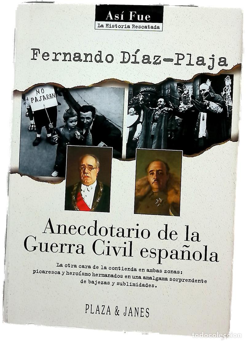 books: Anecdotario de la Guerra Civil espa&ntilde;ola