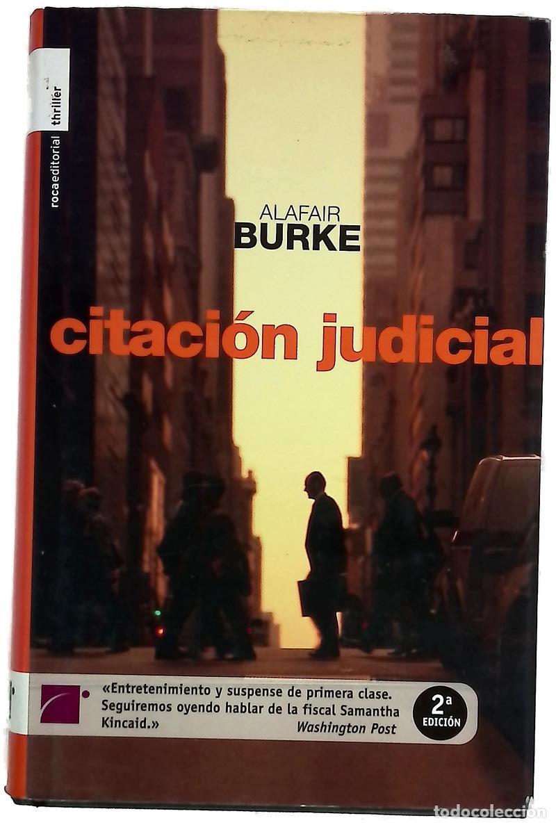 Libros: Citaci&oacute;n judicial - Burke, Alafair