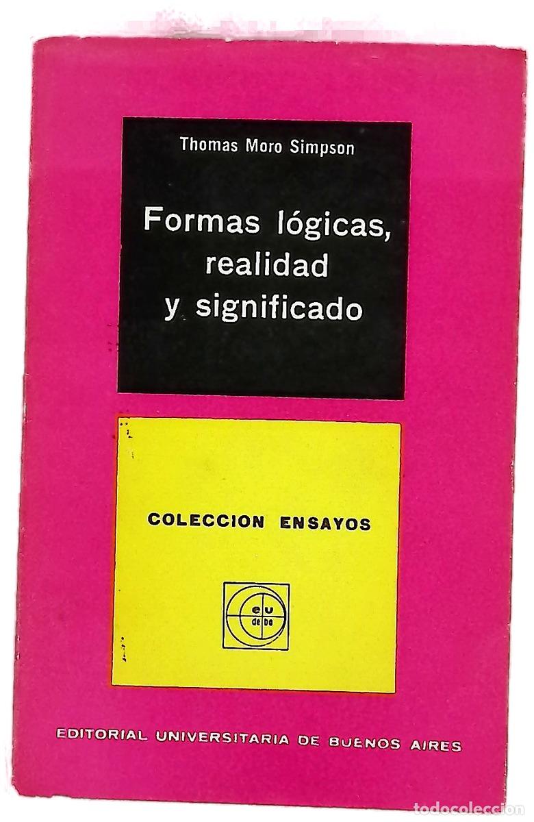 B&uuml;cher: Formas l&oacute;gicas, realidad y significado