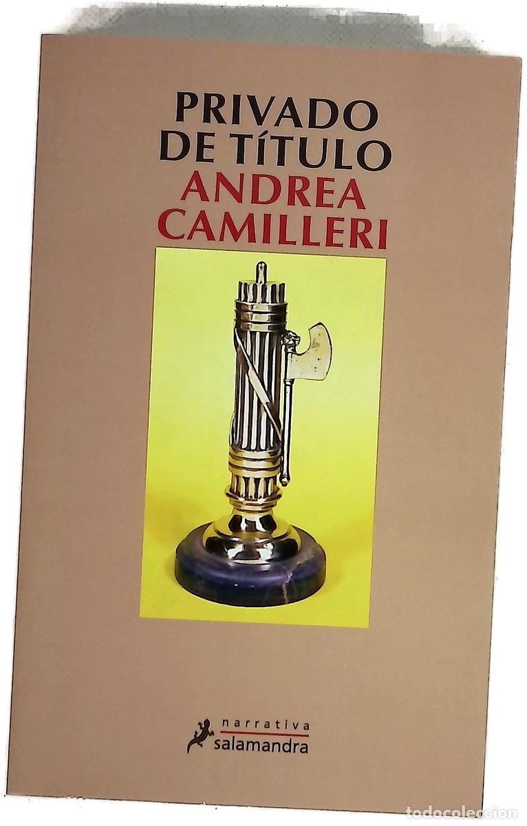 books: Privado de t&iacute;tulo - Camilleri, Andrea