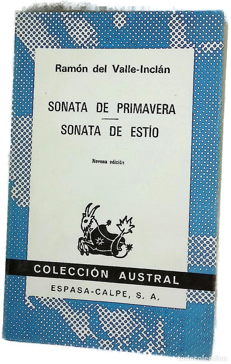 Libros: Sonata de primavera Sonata de est&iacute;o : memorias del Marqu&eacute;s de Bradom&iacute;n