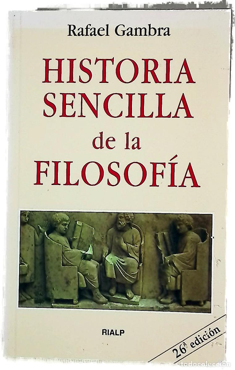 Libros: Historia sencilla de la filosofia