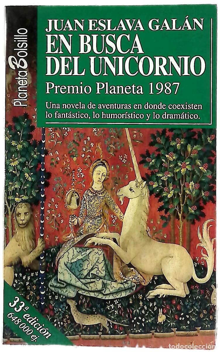 Libros: En busca del unicornio - Eslava Gal&aacute;n, Juan