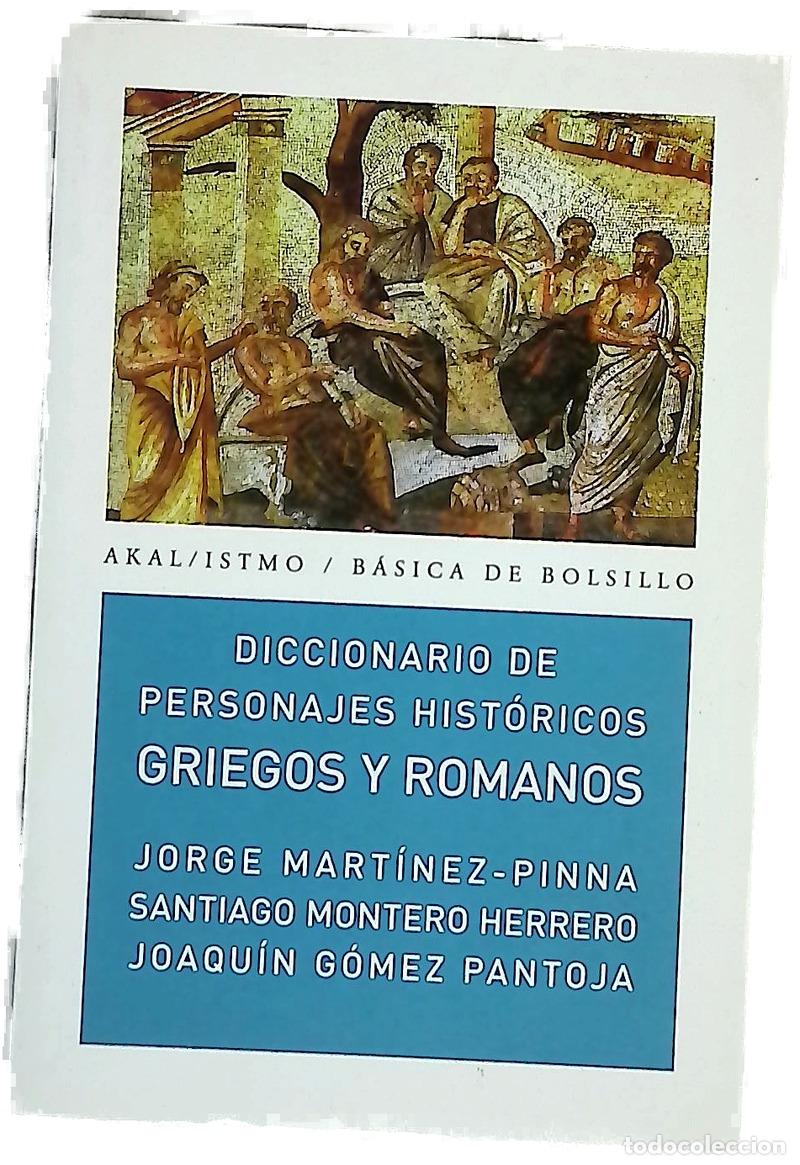 Libri di seconda mano: Diccionario de personajes hist&oacute;ricos griegos y romanos