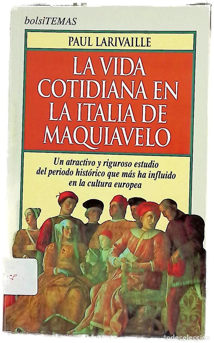 books: La vida cotidiana en la Italia de Maquiavelo