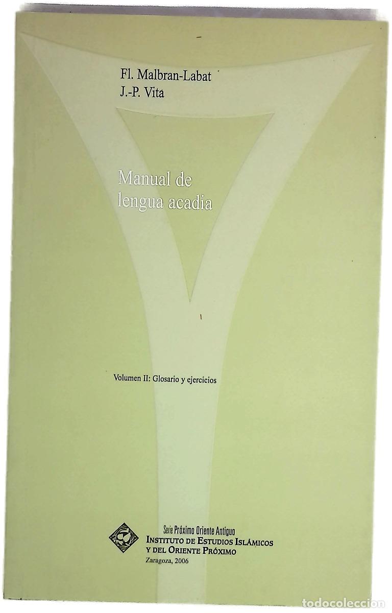 Livres: Manual de lengua acadia - Florence Malbran-Labat, Juan Pablo Vita