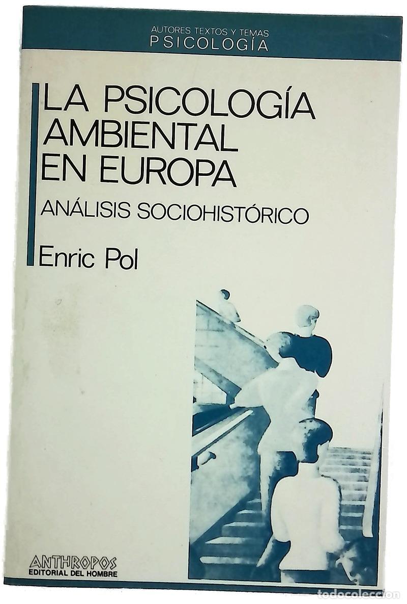 Livres: La psicolog&iacute;a ambiental en Europa an&aacute;lisis sociohist&oacute;rico