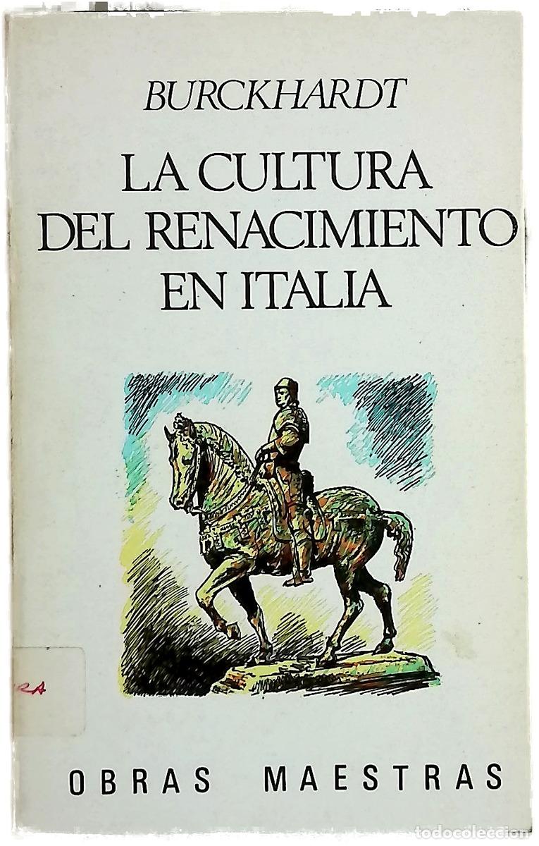 Libros: La cultura del Renacimiento en Italia