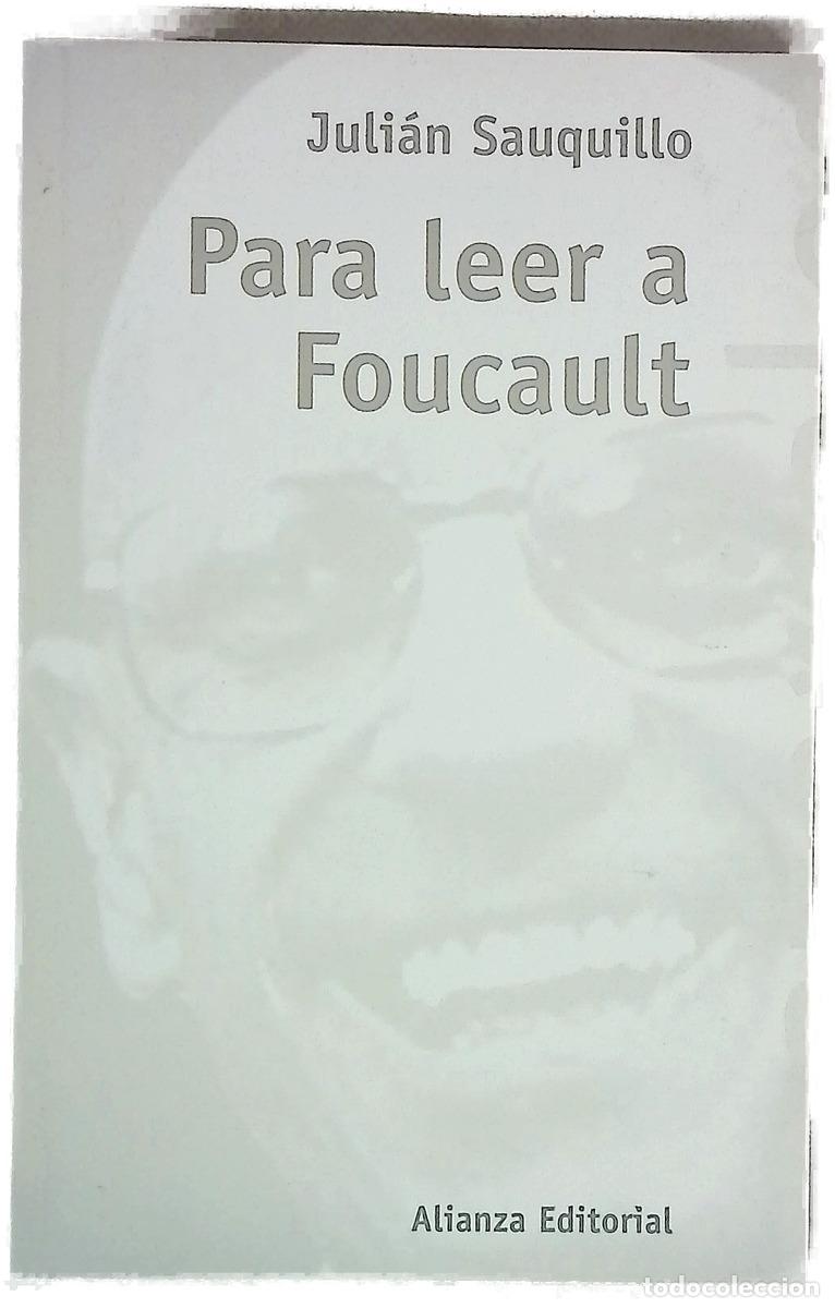 books: Para leer a Foucault - Sauquillo, Juli&aacute;n