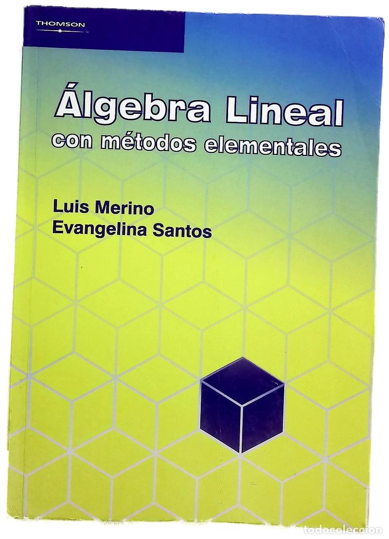 Livros em segunda m&atilde;o: &Aacute;lgebra lineal con m&eacute;todos elementales