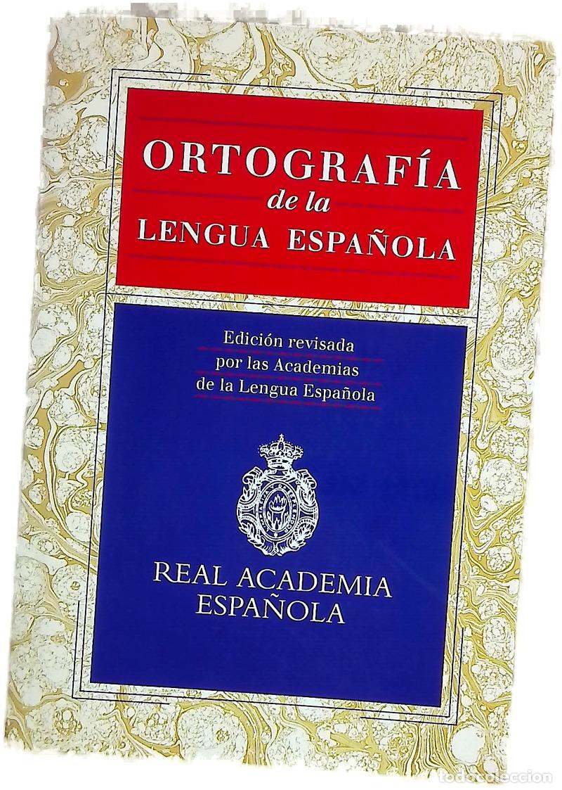 Livros em segunda m&atilde;o: Ortograf&iacute;a de la lengua espa&ntilde;ola