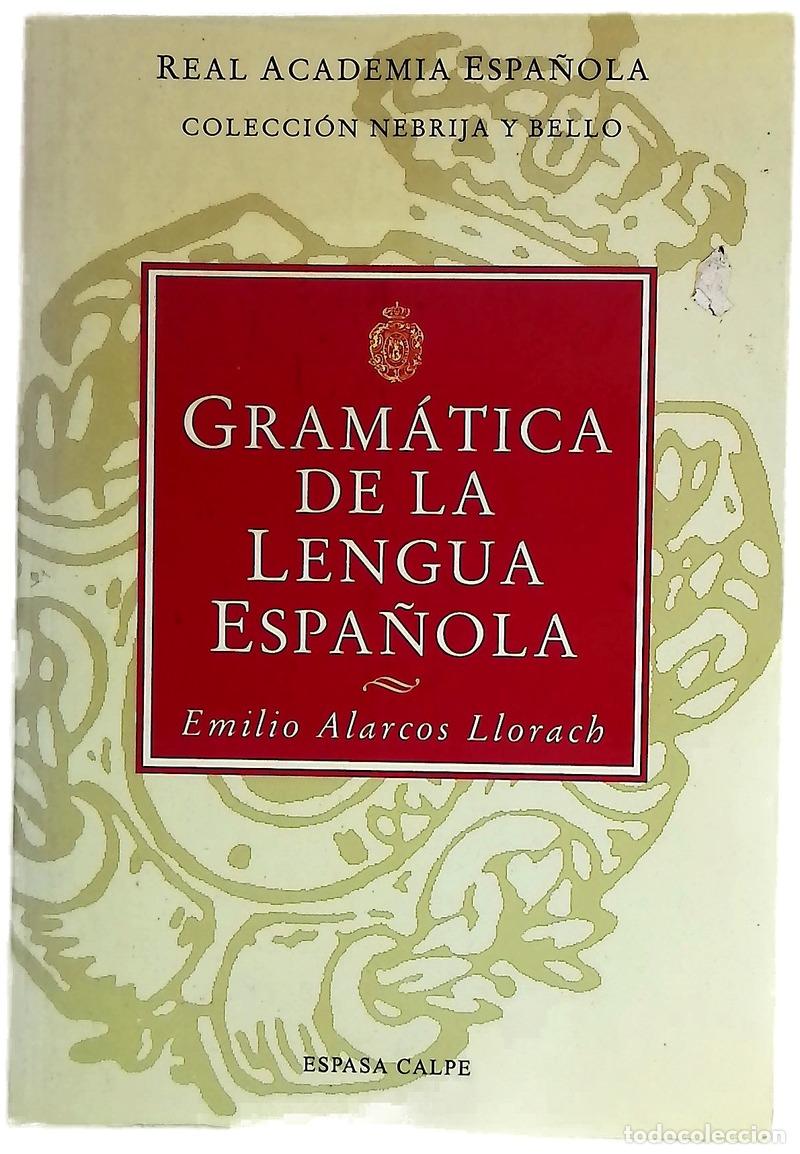 Livros em segunda m&atilde;o: Gram&aacute;tica de la lengua espa&ntilde;ola