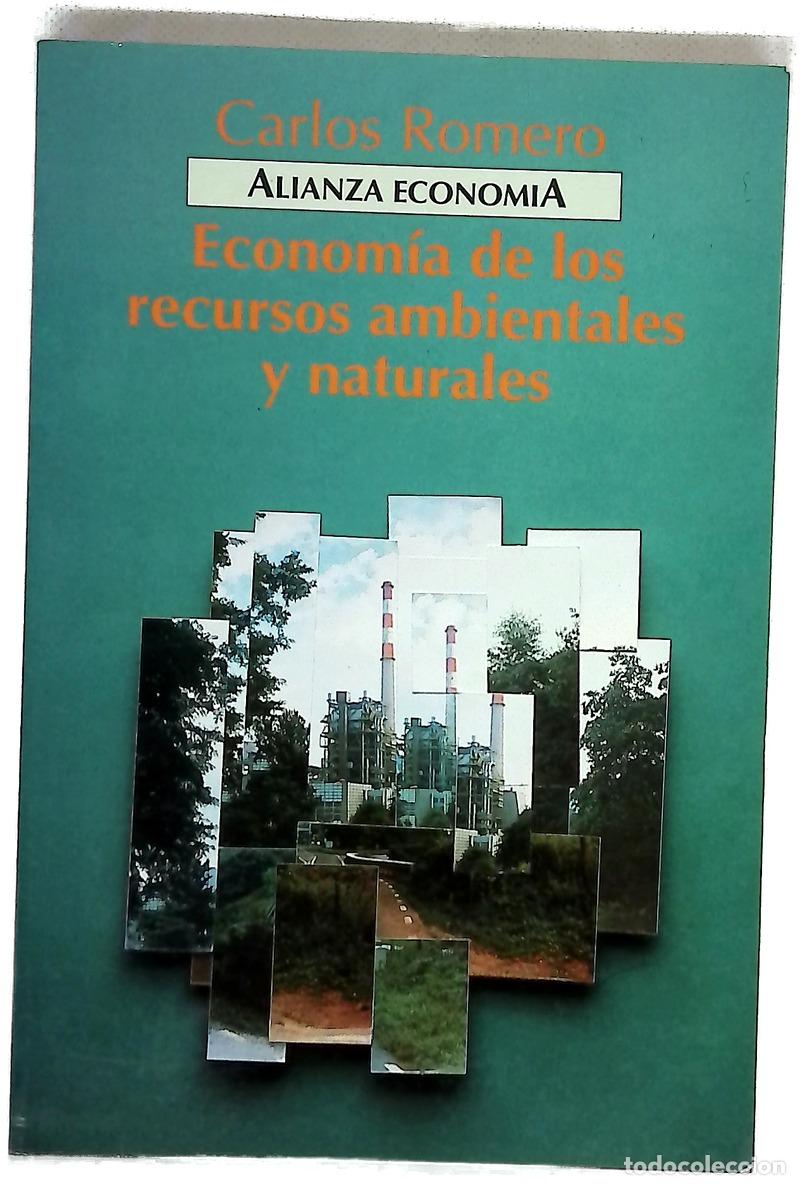 Livres: Econom&iacute;a de los recursos ambientales y naturales