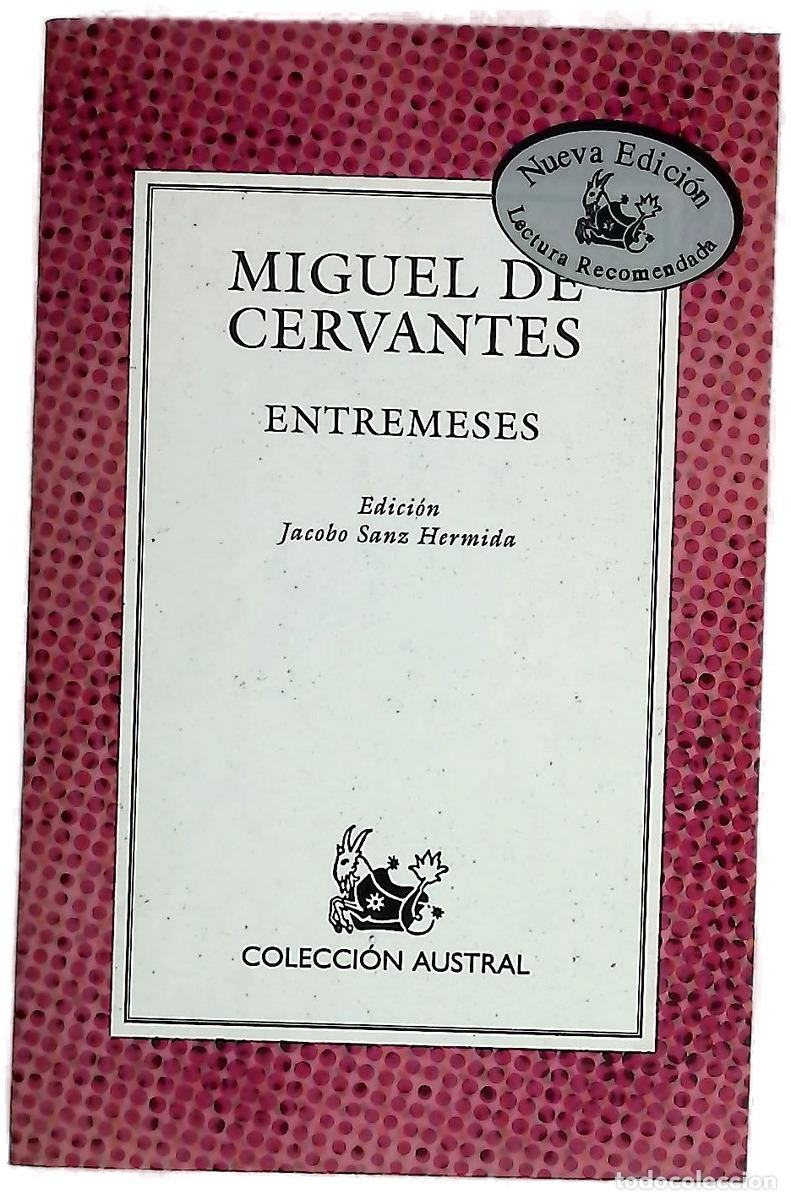 books: Entremeses - Cervantes Saavedra, Miguel de; Sanz Hermida, Jacobo