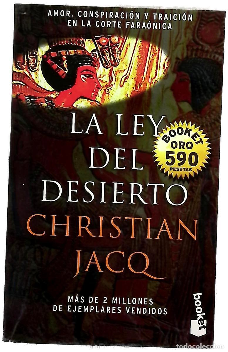 Livros em segunda m&atilde;o: La ley del desierto - Jacq, Christian