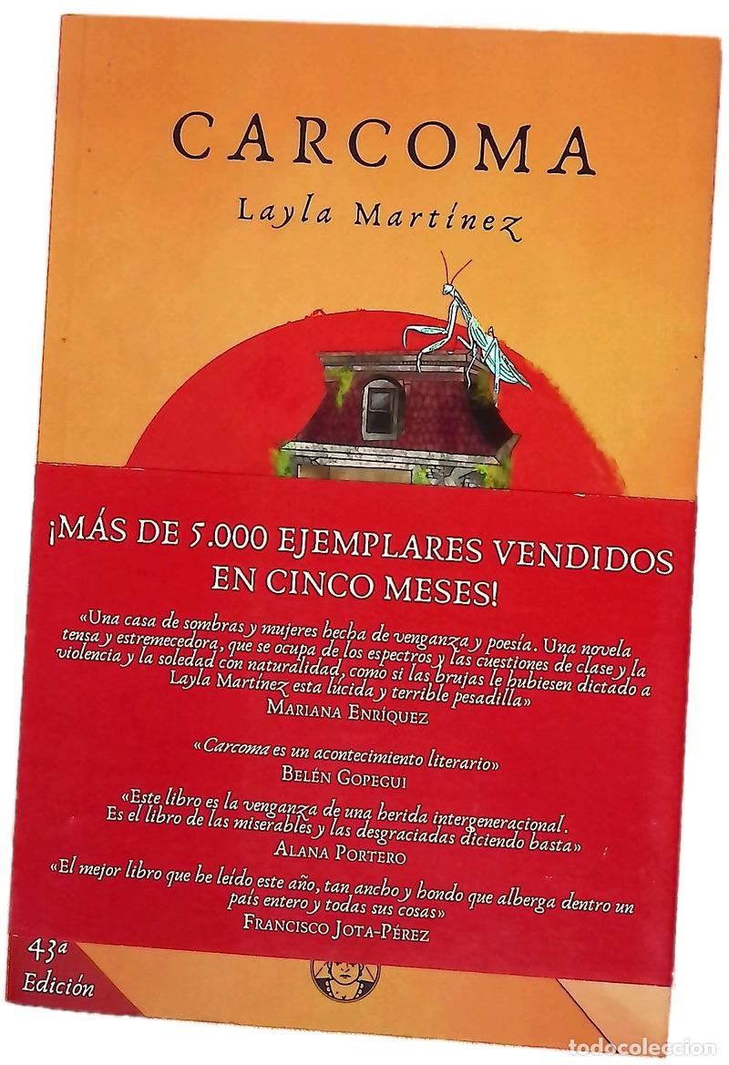 books: Carcoma - Layla Mart&iacute;nez