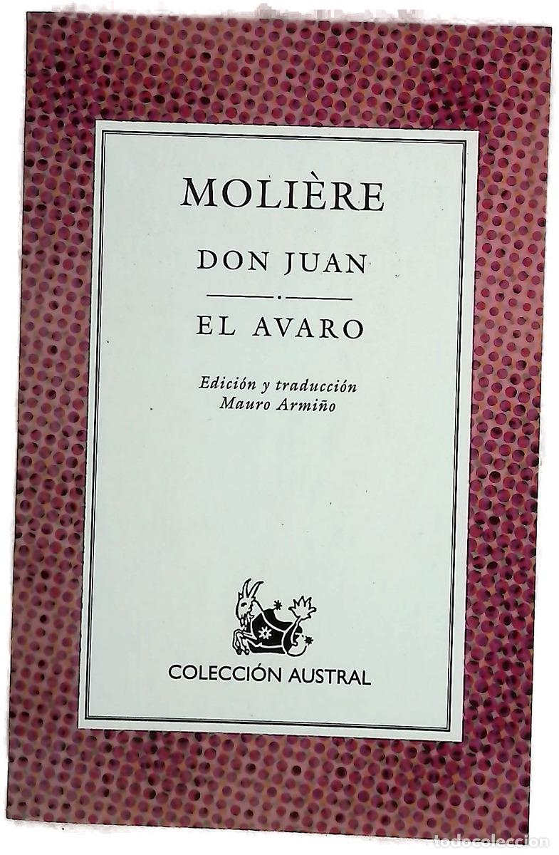 B&uuml;cher: Don Juan El avaro - Moli&egrave;re; Armi&ntilde;o, Mauro