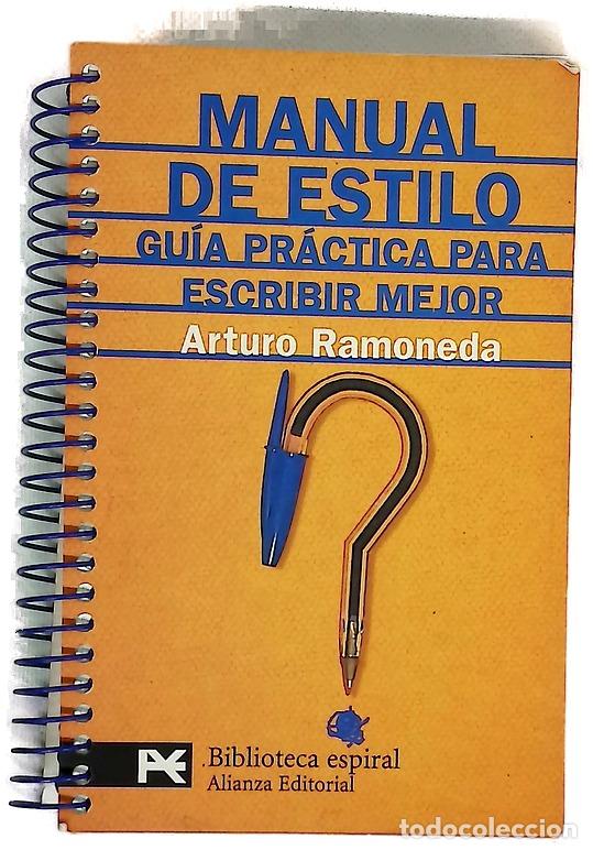 B&uuml;cher: Manual de estilo gu&iacute;a pr&aacute;ctica para escribir mejor