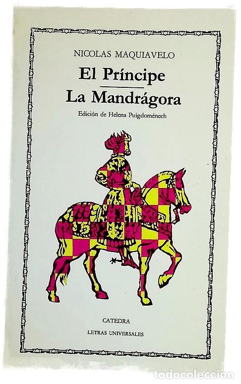 Libros: El pr&iacute;ncipe La mandr&aacute;gora