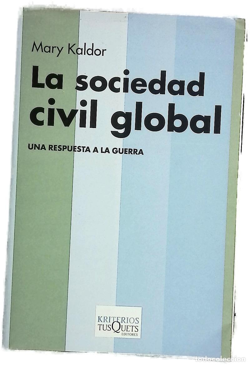 Libros: La sociedad civil global una respuesta a la guerra