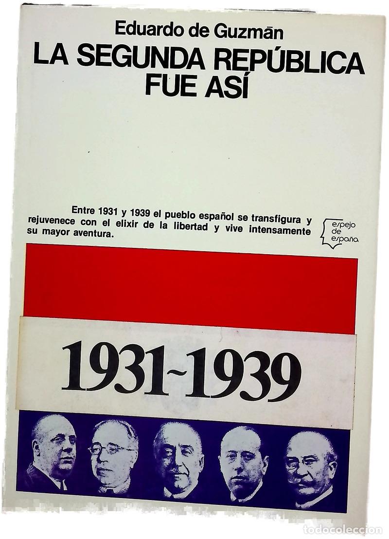 books: La segunda rep&uacute;blica fue as&iacute;