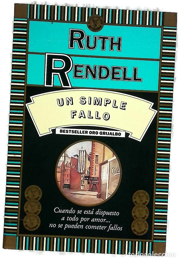 Livros em segunda m&atilde;o: Un simple fallo - Rendell, Ruth; Alonso, Ram&oacute;n