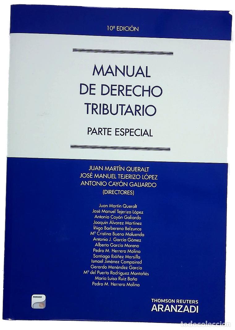 Livros em segunda m&atilde;o: Manual de derecho tributario. Parte especial (D&Uacute;O)