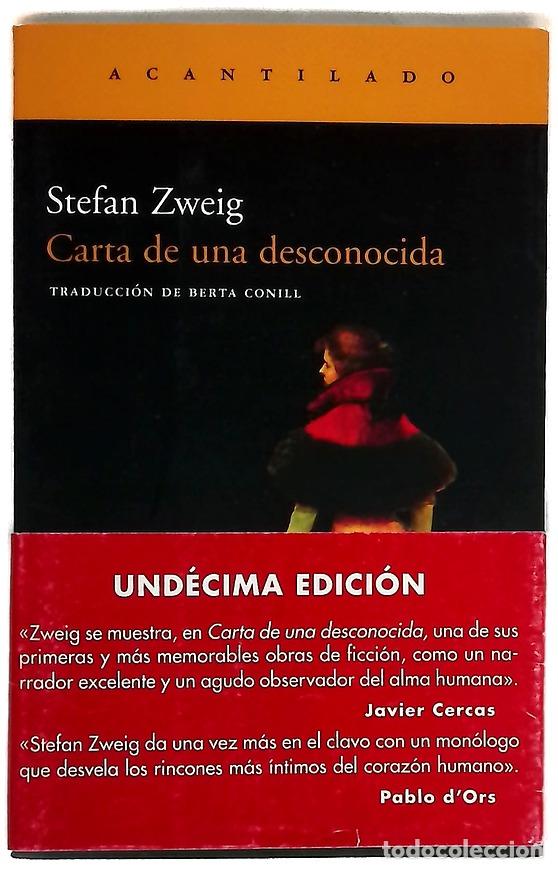 Libros: Carta de una desconocida - Zweig, Stefan - Foto 1