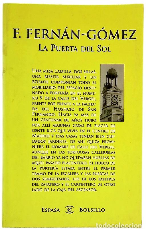books: La Puerta del Sol - Fern&aacute;n G&oacute;mez, Fernando